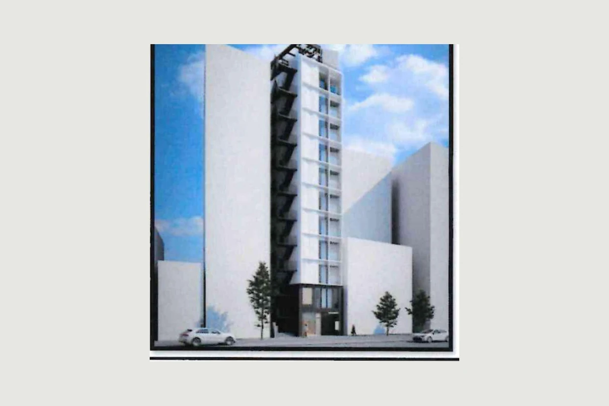 JR 目黑站前計畫建築完成示意圖
